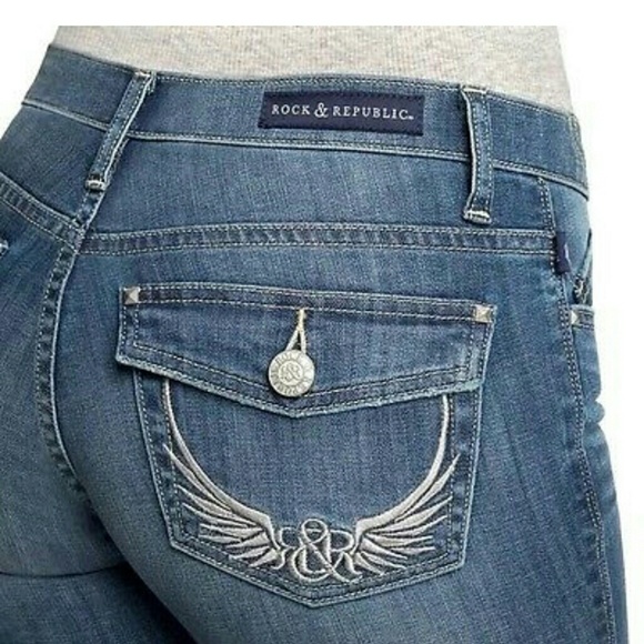 Rock and Republic Cropped Jeans - Picture 3 of 7